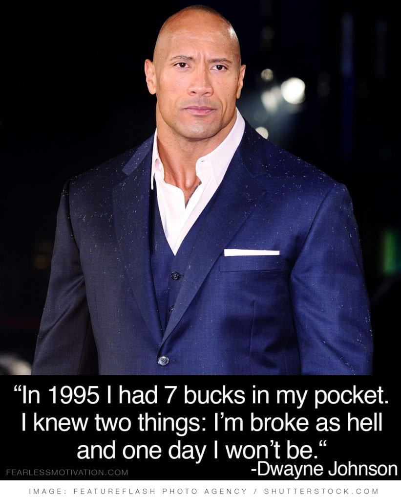 Dwayne johnson quotes