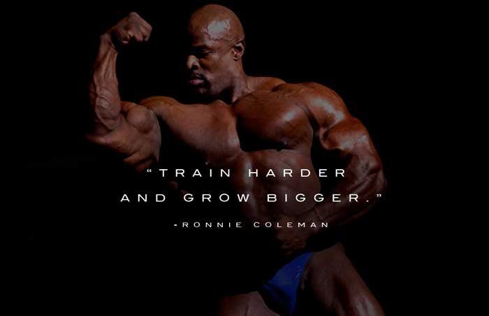 ronnie coleman train hard grow bigger