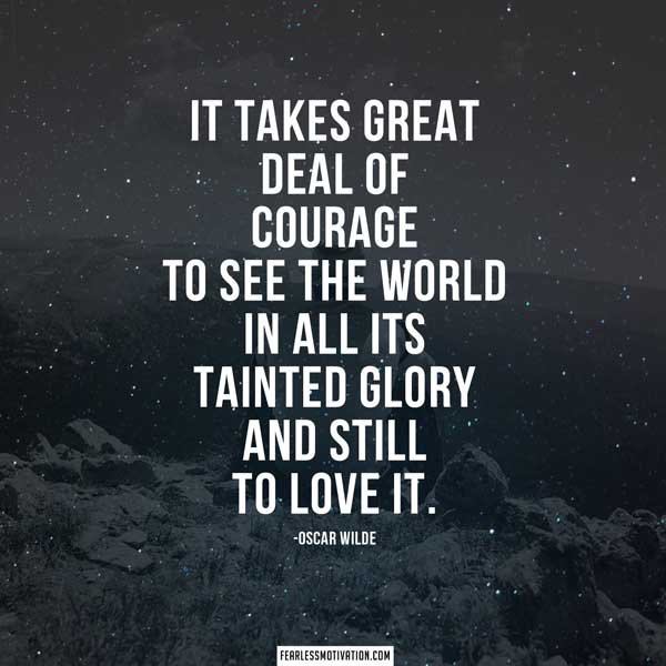 oscar-courage quotes