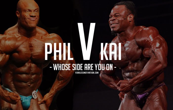 Kai Greene vs Phil Heath