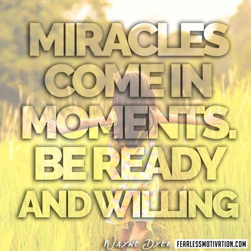 dr. wayne dyer quotesr-miracles