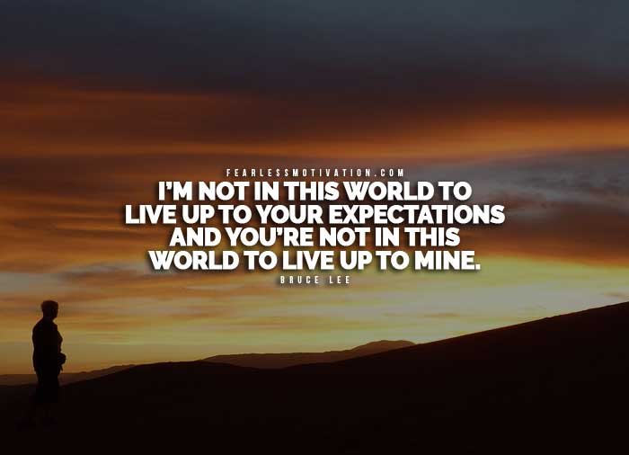 quotes on expectations