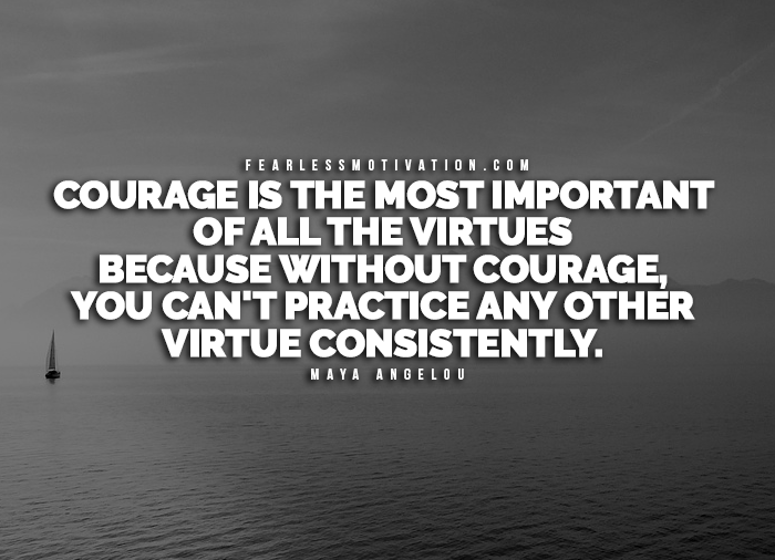 quotes on courage