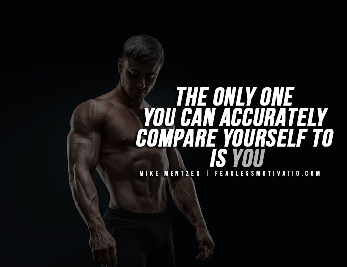 Mike Mentzer Quotes - Comparing yourself