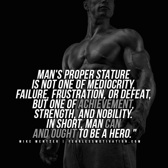 Mike Mentzer Quotes - Proper Stature 