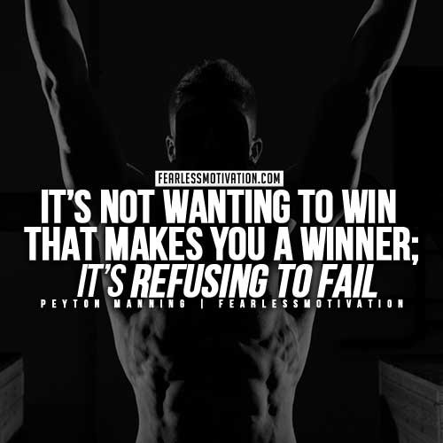 Peyton Manning Quotes - Refusing to fall