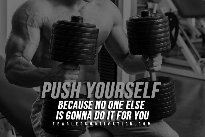 Everyday Workout - Push yourself, do it in your own way