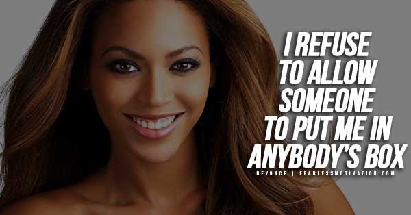 beyonce quotes main box