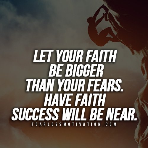 faith motivational speech