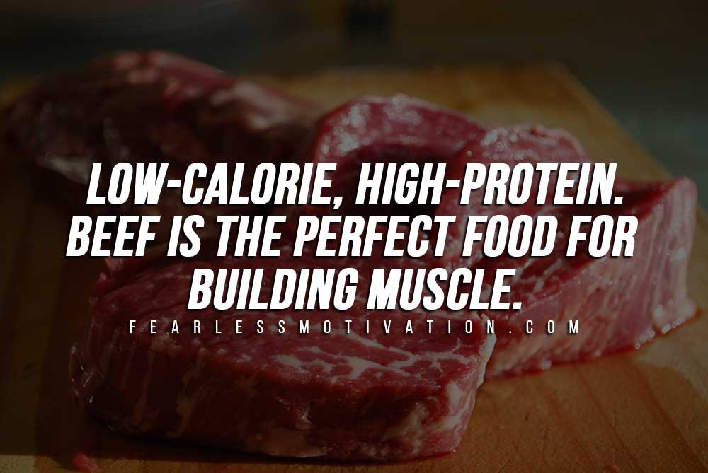Muscle Building Foods - beef