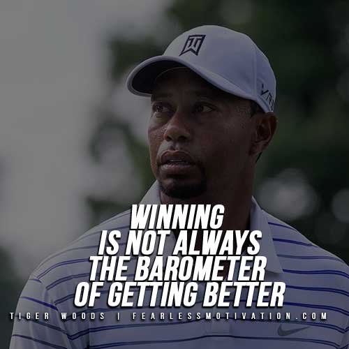 Tiger Woods Quotes - Winning