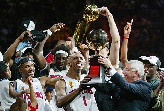 Biggest upsets in Sporting History - Detroit Pistons