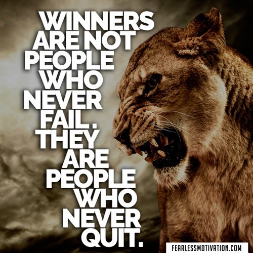 don't give up quotes