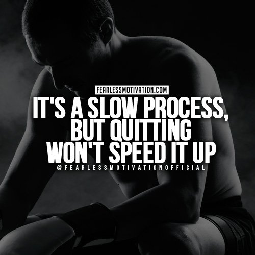 don't give up