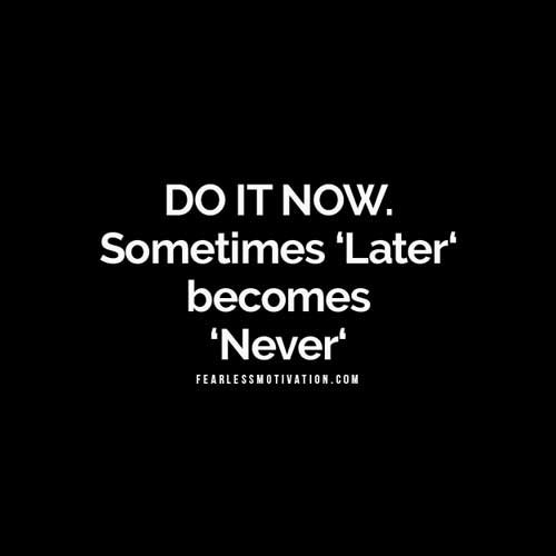 Times You Must Say No