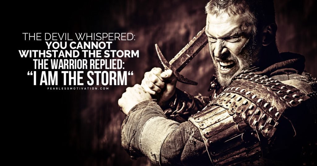warrior motivational speech