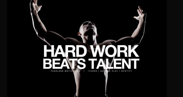 hard work beats talent