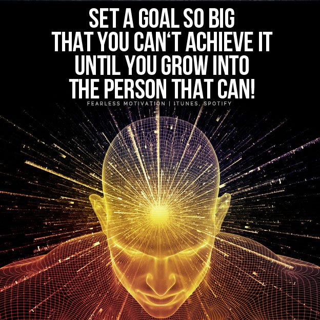 goals so big goals motivational video