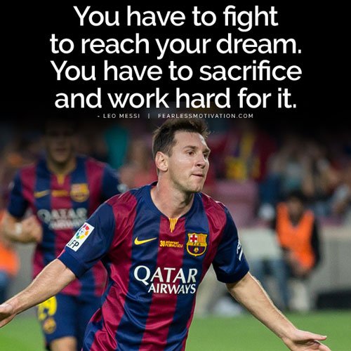 Lionel Messi Quotes