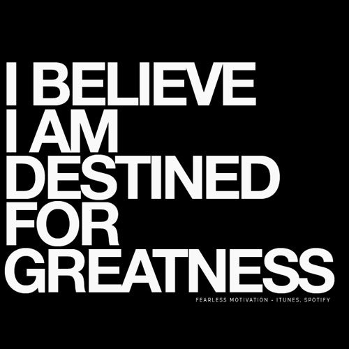 How to Achieve Greatness