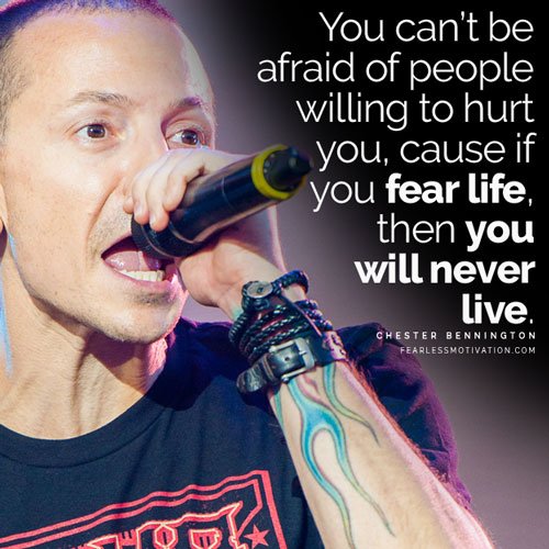 Chester Bennington quotes