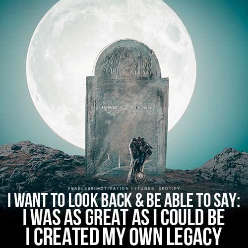 create your own legacy