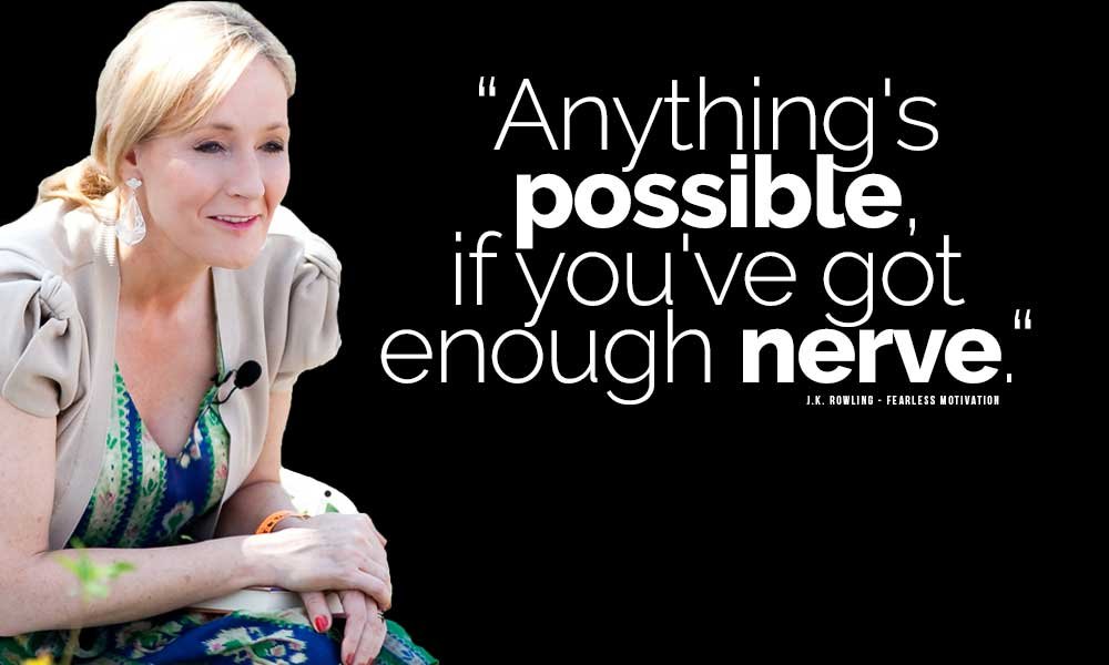 J.K. Rowling Motivation Inspiration Working Class Rich Successful