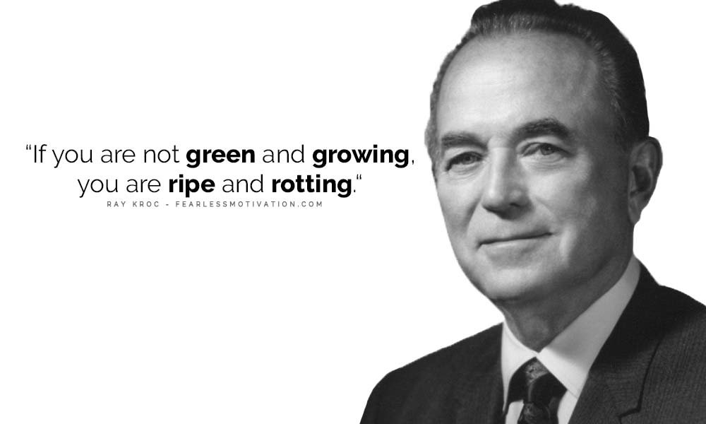 Ray Kroc Quote Daily Routine Of Every Successful Person