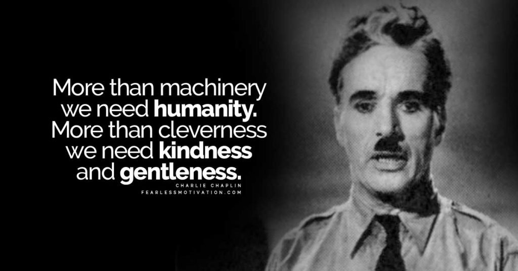 charlie chaplin speech