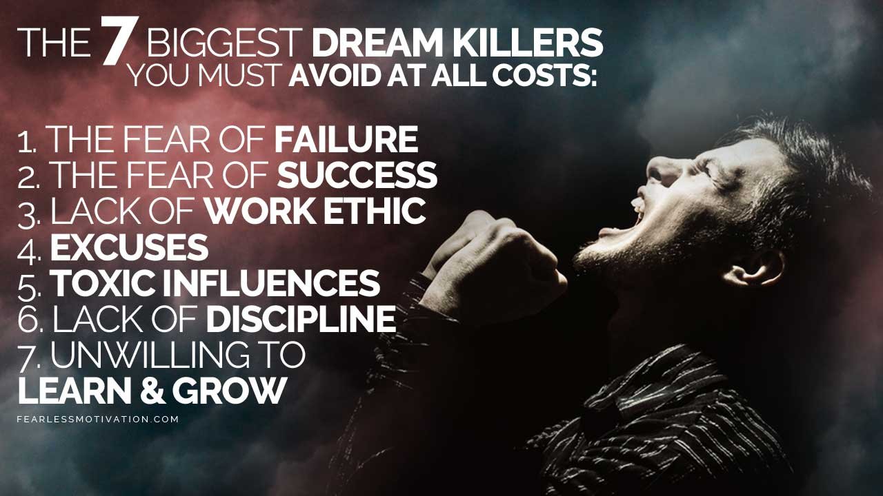 biggest dream killers