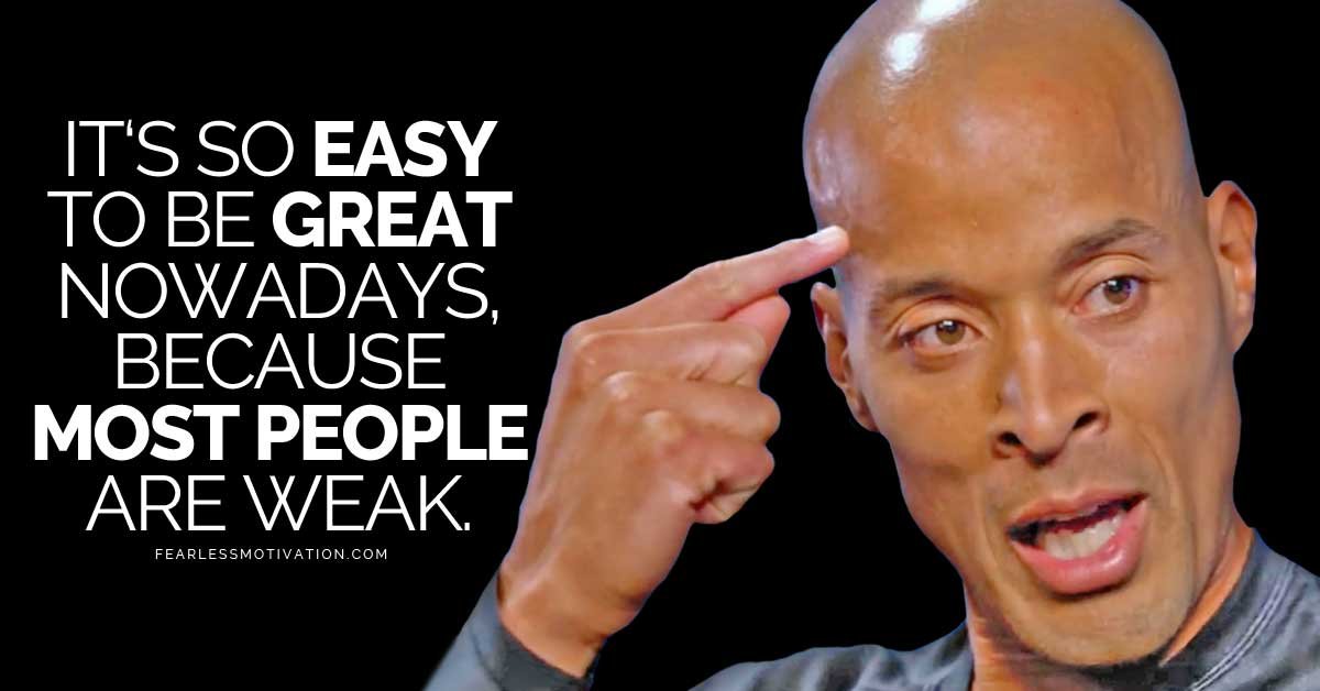 mentally fragile david goggins