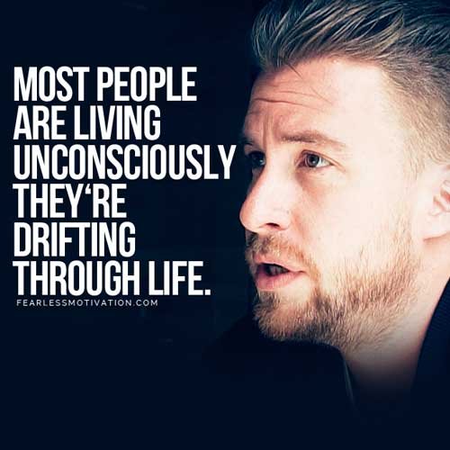 jack delosa most people are drifting through life