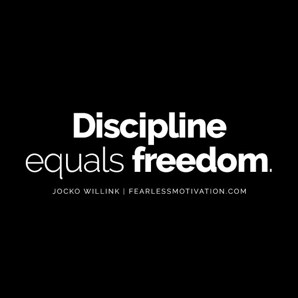 Intermittent Fasting Can Change Your Life - One of the 2 Best Life Hacks! Discipline equals freedom jock willing quote quotes