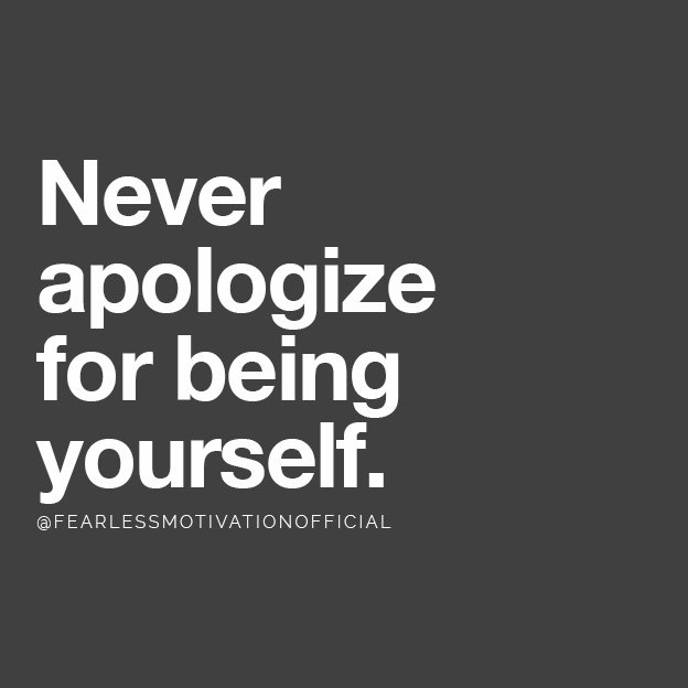 5 Personality Types, Which Are You? Find Out With The Five Factor Model never apologise for being yourself 5 Personality Types, Which Are You? Find Out With The Five Factor Model authentic real confidence self pride honest genuine 
