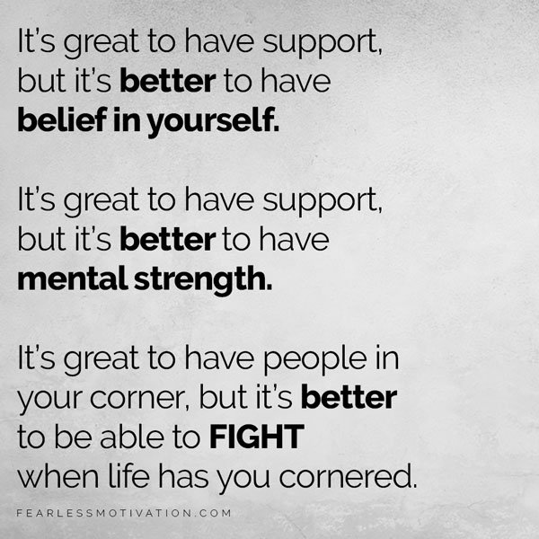 bet on yourself