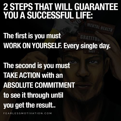 work on yourself