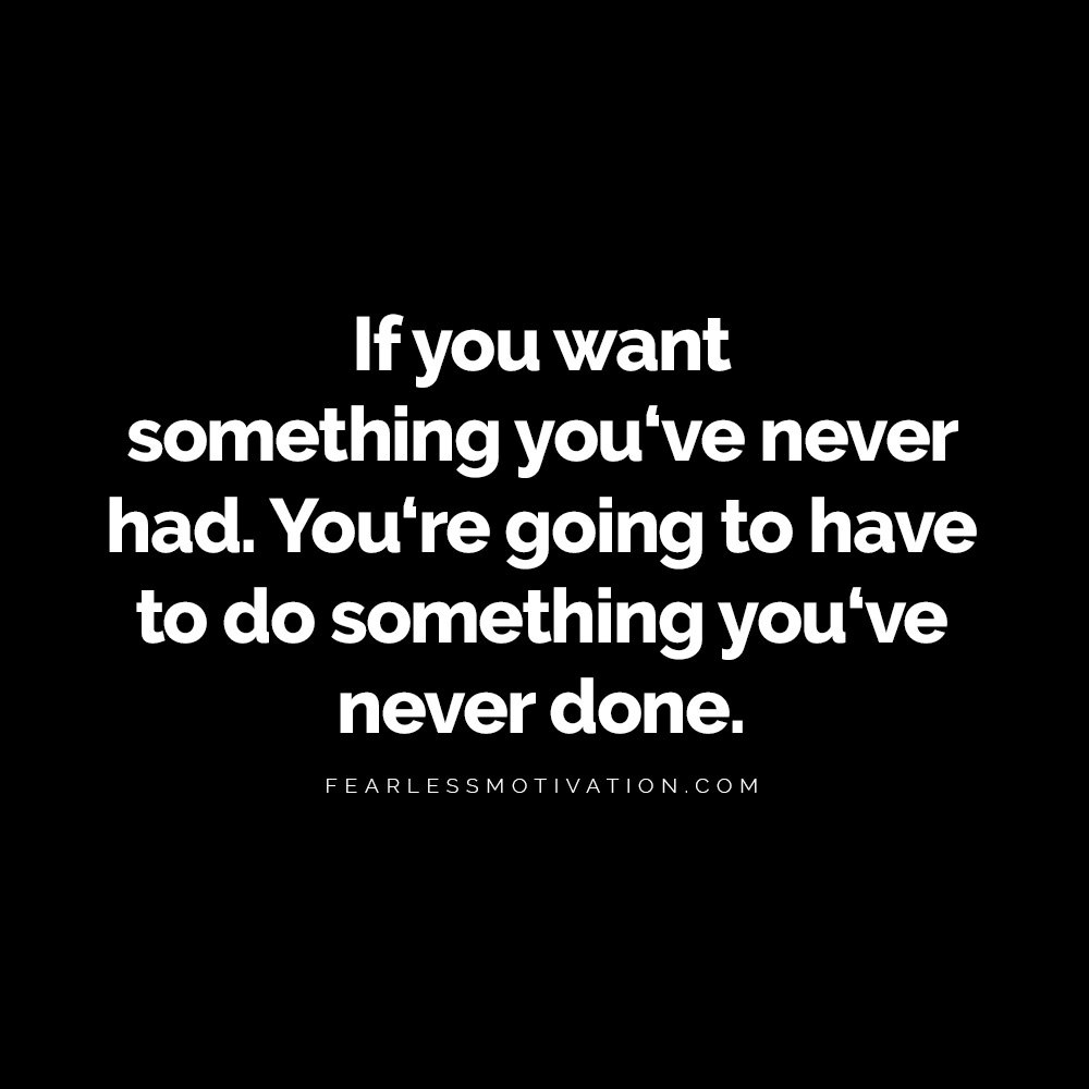 The Ultimate Nutrition Guide for Daily Muscle Growth If you want something you‘ve never had. You‘re going to have to do something you‘ve never done. fearless motivation diet nutrition health bodybuilding muscle building growth creatine protein tips how to big large strong mass