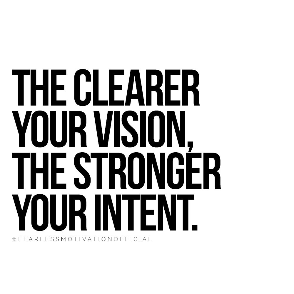 7 Insanely Easy Productivity Hacks That'll 10X Your Effectiveness The clearer your vision, the stronger your intent.