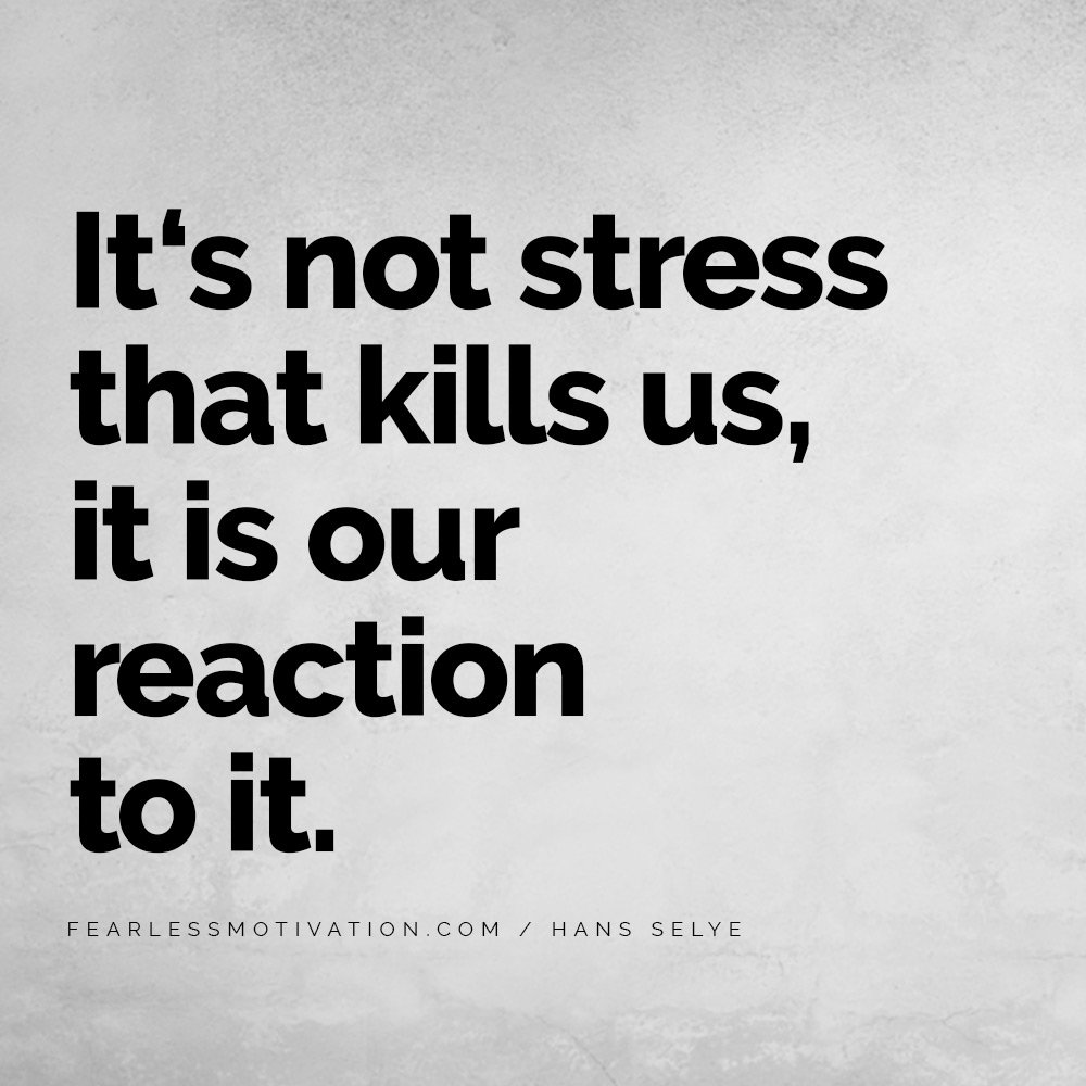 Why Smart People Make Stupid Mistakes & What To Do Differently It‘s not stress that kills us, it is our reaction to it.