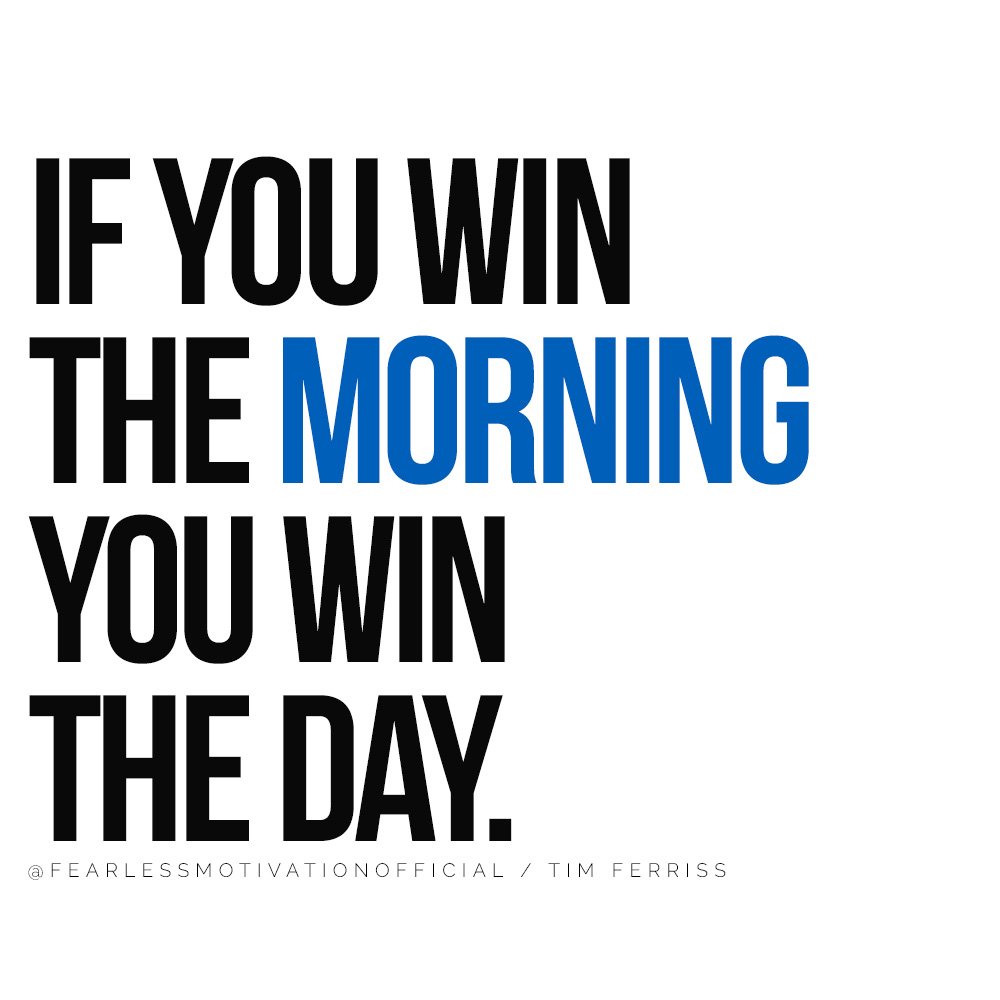 How To Max Out Your Life In Every Area ED MYLETT IF YOU WIN THE MORNING YOU WIN THE DAY.