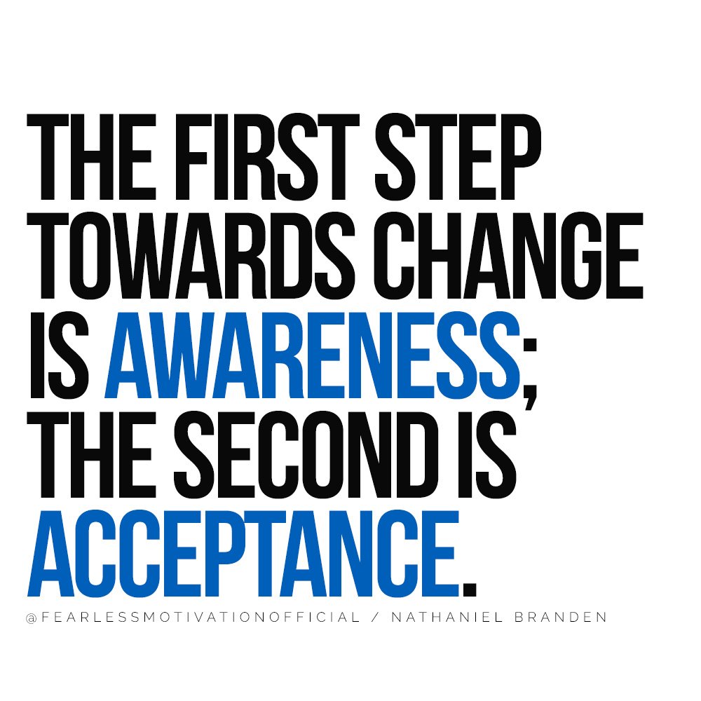 The 12 Laws of Karma Will Change Your Approach to Life The first step towards change is awareness; the second is acceptance quote