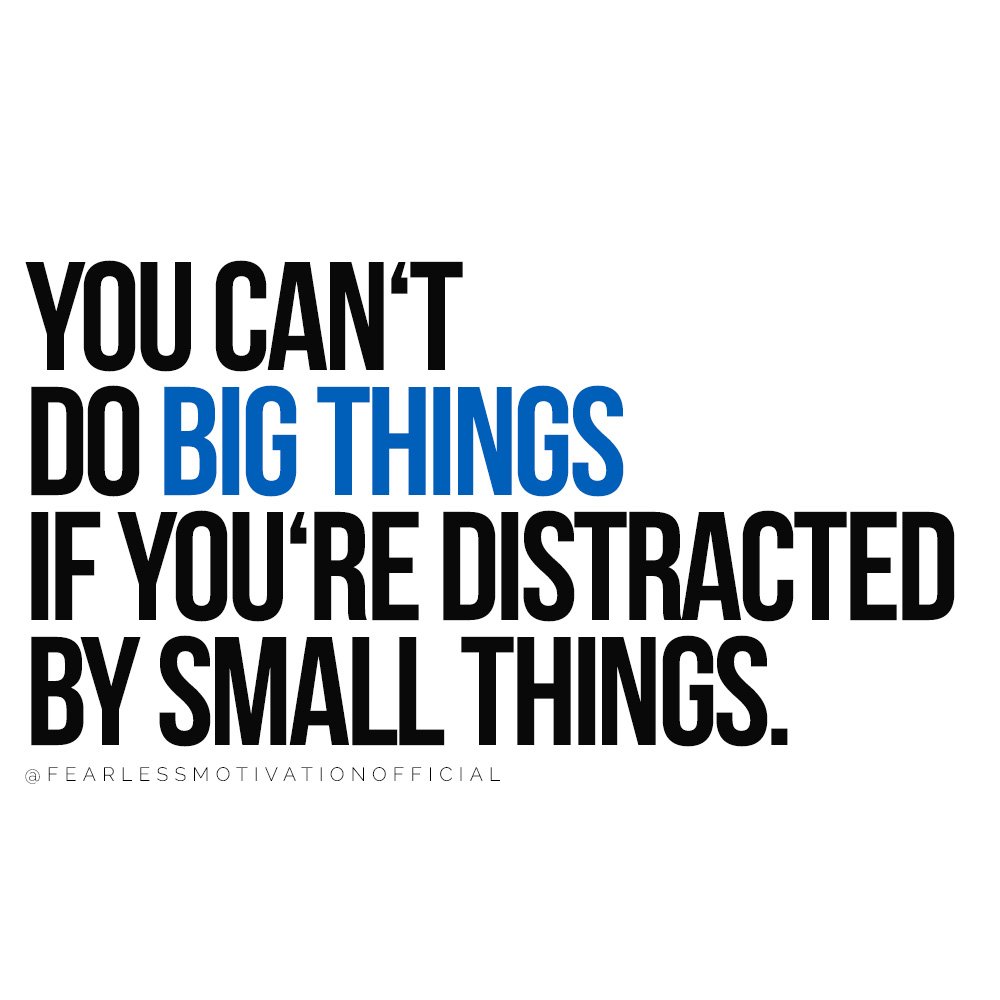How to Break Your Phone Addiction Once and For All YOU CAN‘T DO BIG THINGS IF YOU‘RE DISTRACTED BY SMALL THINGS.