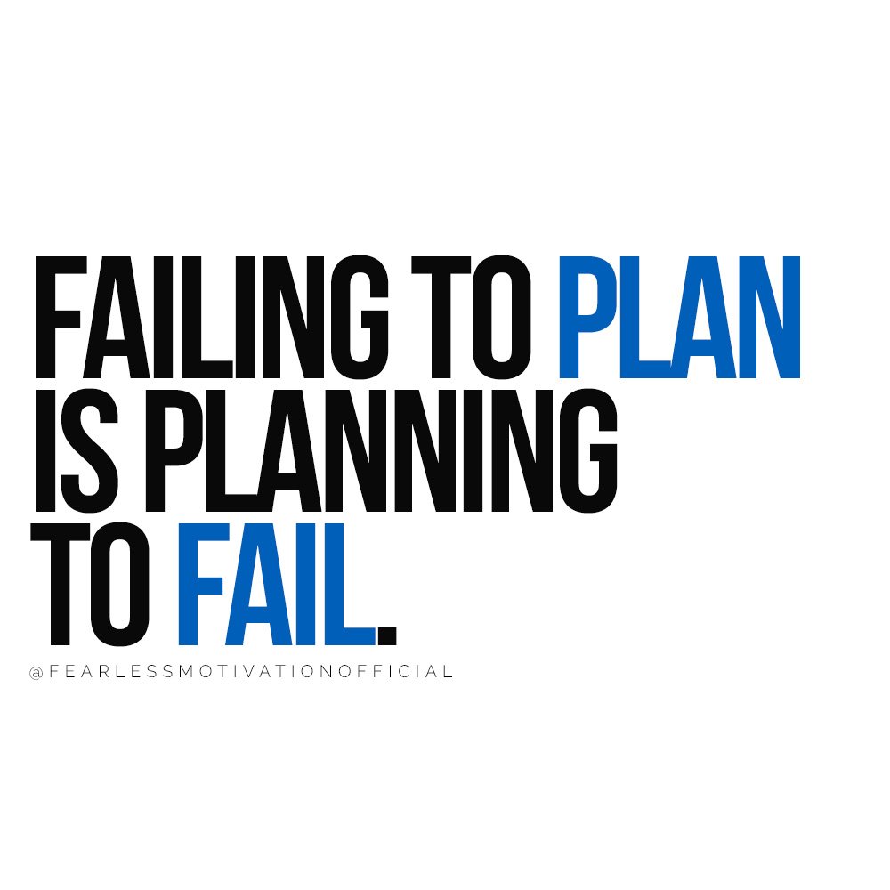 How To Get Your Focus Back: Get More Done Now Failing to plan is planning to fail. quote 