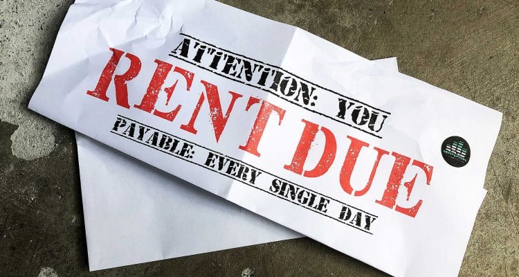rent is due