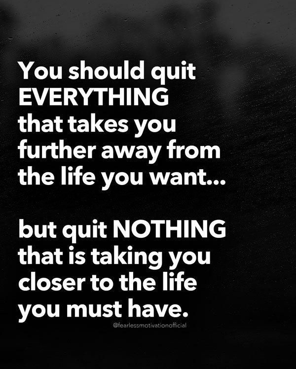 quit everything