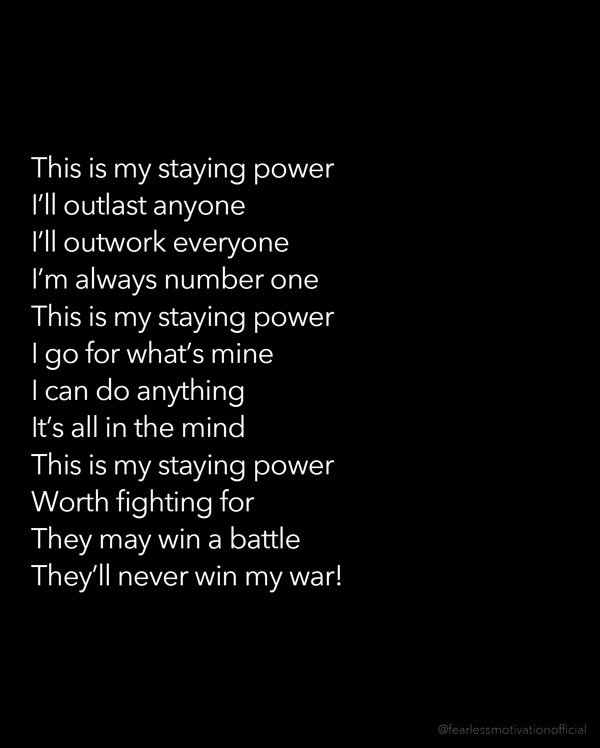 staying power quote 600