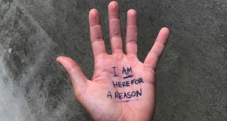 I am here for a reason