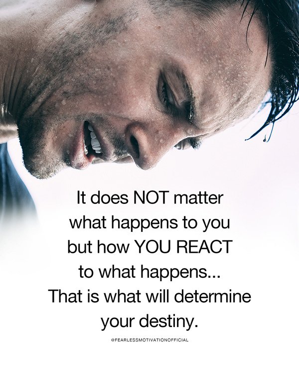 It Does Not Matter What Happens to You (Motivational Speech)