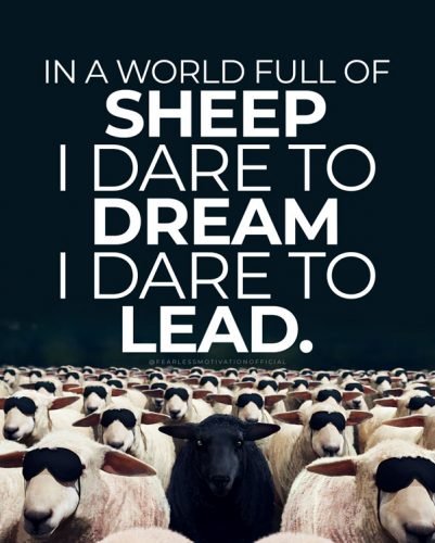 DARE TO BE DIFFERENT