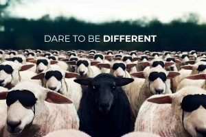 DARE TO BE DIFFERENT